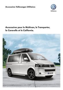 Catalogue accessoire pour le Multivan, le Transporter, la Caravelle et le California.