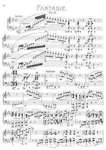 Partition complète (scan), Fantaisie, Op.18, Hummel, Johann Nepomuk