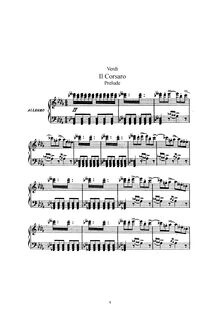 Partition complète, Il corsaro, Verdi, Giuseppe par Giuseppe Verdi