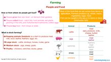 Grade 4 Geography Summary: Farming