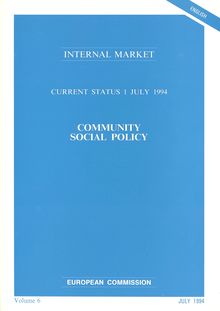 Community social policy