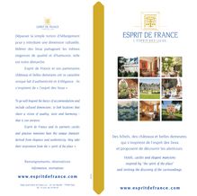 La brochure de nos hôtels à Paris et - Brochure Esprit de France 2010