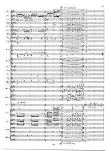 Partition Segment 3, Frühling, Op.8, Ein Kampf- und Lebenslied, Tondichtung für grosses Orchester