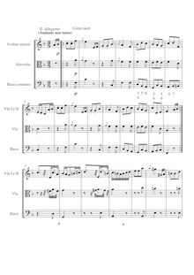 Partition , Allegretto, Sinfonia en F-major, BeRi 10, F major, Roman, Johan Helmich