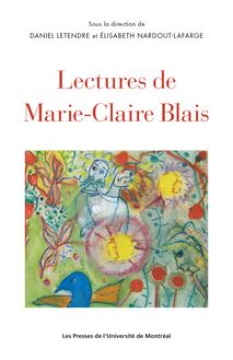 Lectures de Marie-Claire Blais