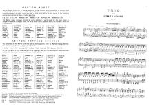 Partition parties complètes, Piano Trio No.1, Klaviertrio, Lachner, Ignaz