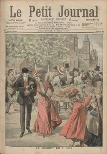 LE PETIT JOURNAL SUPPLEMENT ILLUSTRE  N° 859 du 05 mai 1907