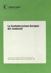 La confederazione europa dei sindacati