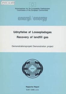 Recovery of landfill gas