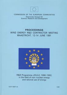 Wind energy R& D contractor meeting