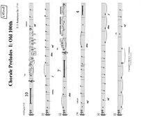 Partition de violoncelle, 3 choral préludes, Various, Robertson, Ernest John