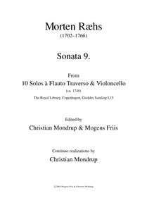Sonata 9. - Morten Raehs