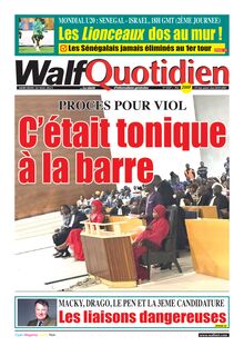 Walf Quotidien n°9347 - Du mercredi 24 mai 2023