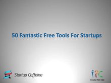 50 Fantastic Free Tools For Startups