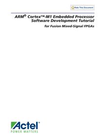 ARM Cortex-M1 Embedded Processor Software Development ...