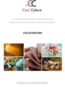 Catalogue - Croc  Culture propose  une collection de thèmes ...