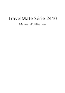 Notice Ordinateur portable Acer  TravelMate 2410