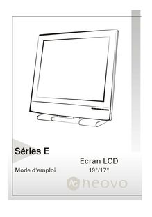 Notice LCD AG Neovo  E-19