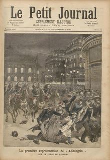 LE PETIT JOURNAL SUPPLEMENT ILLUSTRE  N° 45 du 03 octobre 1891