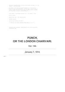 Punch, or the London Charivari, Volume 146, January 7, 1914