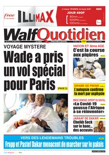 Walf  Quotidien n°8676 - du Jeudi 25 février 2021