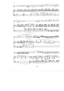 Partition de piano - , partie 3, violon Concerto, Concert für Violine mit Begleitung des Orchesters
