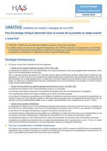 VANTAS - VANTAS SYNTHESE - CT11421