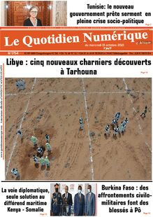 Le Quotidien Numérique d’Afrique n°1754 - du mercredi 13 octobre 2021
