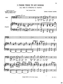 Partition complète, Ariodante, Handel, George Frideric