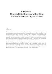 Chapter 3: Dependability Benchmark Real Time Kernels in ...