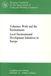 Voluntary work and the environment