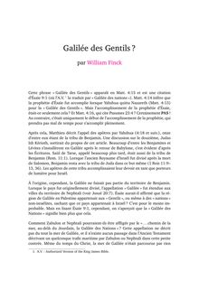 Galilée des Gentils