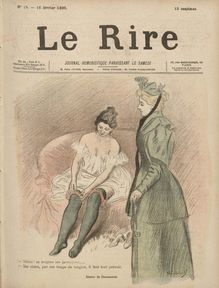 LE RIRE  numéro 15 du 16 février 1895