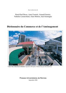 Dictionnaire du Commerce et de l'Aménagement