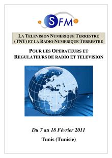 Séminaire sur « La Télévision Numérique Terrestre (TNT) et ...