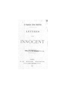 Lettres d un innocent / Alfred Dreyfus