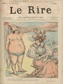 LE RIRE  numéro 41 du 17 août 1895