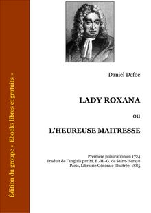 Defoe lady roxana