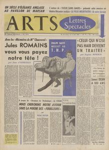 ARTS N° 711 du 25 février 1959