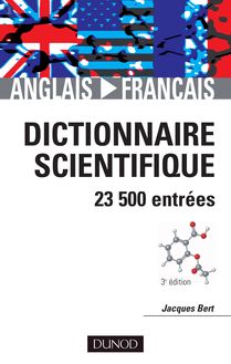 Dictionnaire Scientifique Anglais-francais