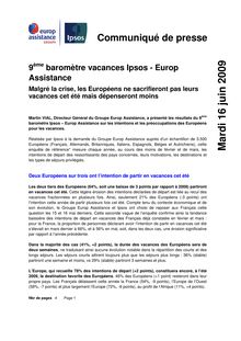 CP Baromètre Ipsos France