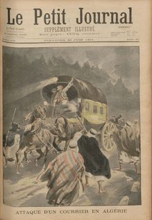 LE PETIT JOURNAL SUPPLEMENT ILLUSTRE  N° 554 du 30 juin 1901