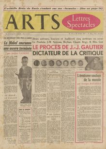 ARTS N° 640 du 16 octobre 1957
