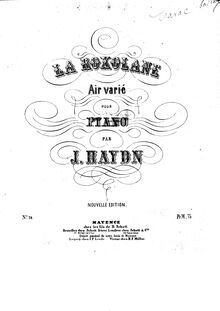 Partition complète, Symphony No.63 en C major, “La Roxelane”, Sinfonia No.63