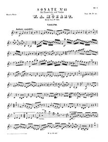 Partition de violon, violon Sonata, Violin Sonata No.36 ; Eine kleine Klavier Sonate für Anfänger mit einer Violine