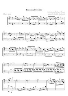 Partition Toccata No.17, Toccatas pour clavecin, Seixas, Carlos