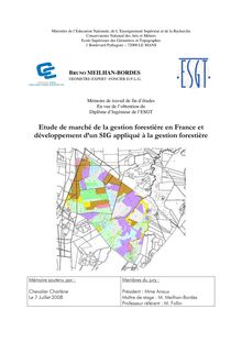 Etude de marché de la gestion forestière en France et ...