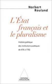 L État français et le pluralisme