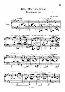 Partition Op.37 No.9, Transcriptions of chansons by Robert Schumann