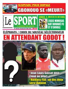 Le Sport n°4763 - du vendredi 13 mai 2022